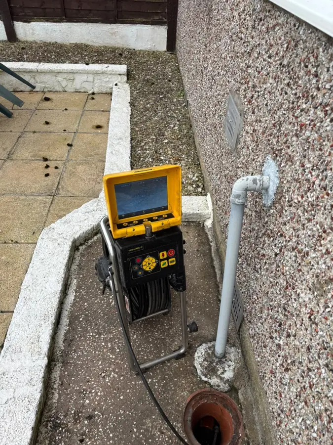 CCTV unit set up at the gully on Heckenhurst Avenue, Burnley